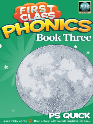 cover image of First Class Phonics, Book 3